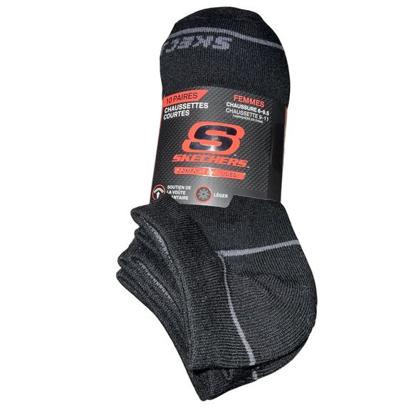 Skechers Low Cut Basic Sport Comfort Socks Size 9-11, Shoe 6-9.5 NWT - Picture 1 of 1